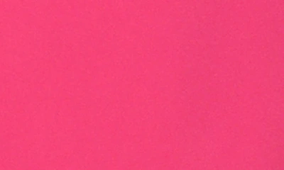 Shop Adrianna Papell Satin Trim Crepe Faux Wrap Tuxedo Dress In Cabaret Pink