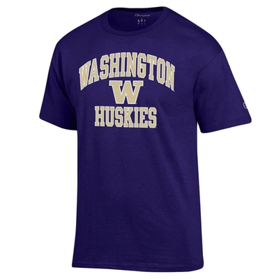 Shop Champion Purple Washington Huskies High Motor T-shirt