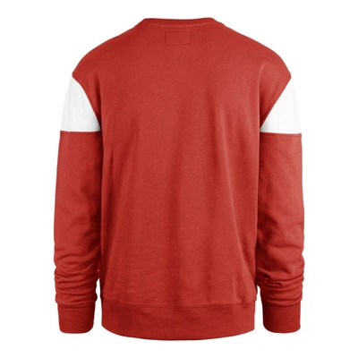 Shop 47 ' Red Tampa Bay Buccaneers Groundbreaker Onset Pullover Sweatshirt