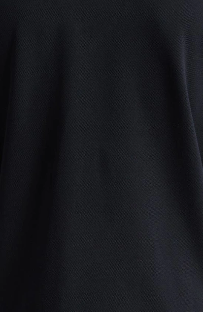 Ami Alexandre Mattiussi Ami Paris Black Ami De Coeur Polo Shirt In Black