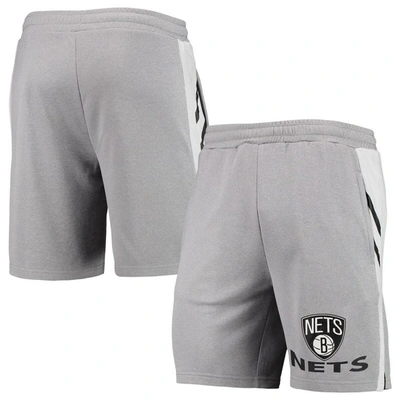 Shop Concepts Sport Gray Brooklyn Nets Stature Shorts