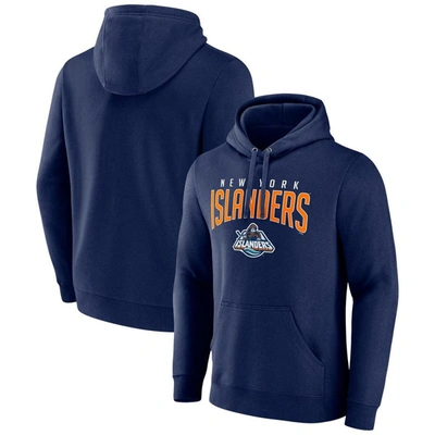 Shop Fanatics Branded Navy New York Islanders Special Edition 2.0 Wordmark Pullover Hoodie