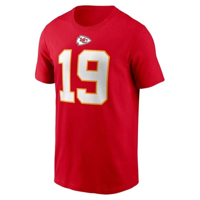 Shop Nike Kadarius Toney Red Kansas City Chiefs Player Name & Number T-shirt