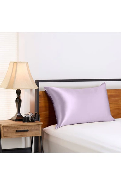 Shop Blissy Mulberry Silk Pillowcase In Lavender