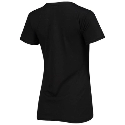 Shop Concepts Sport Black/heathered Charcoal Washington Commanders Quest T-shirt & Pants Sleep Set In Heather Charcoal