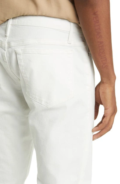 Shop Frame L'homme Slim Fit Jeans In Whisper White
