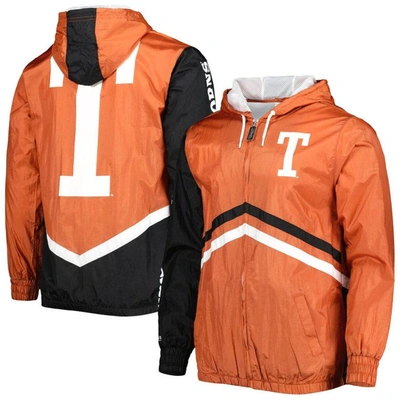 Shop Mitchell & Ness Texas Orange Texas Longhorns Undeniable Full-zip Windbreaker Jacket In Burnt Orange
