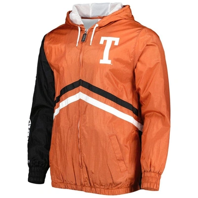 Shop Mitchell & Ness Texas Orange Texas Longhorns Undeniable Full-zip Windbreaker Jacket In Burnt Orange