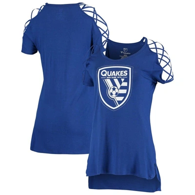 Shop Fanatics Branded Blue San Jose Earthquakes Iconic Best Comeback T-shirt