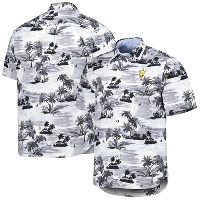 Shop Tommy Bahama Black Arizona State Sun Devils Tropical Horizons Button-up Shirt