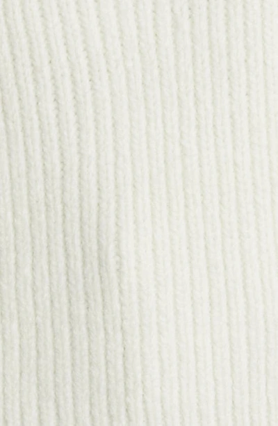 Shop Lucky Brand Rib Half Zip Sweater In Whisper White