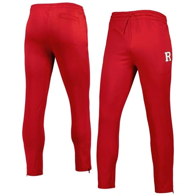 Shop Adidas Originals Adidas Scarlet Rutgers Scarlet Knights Aeroready Tapered Pants