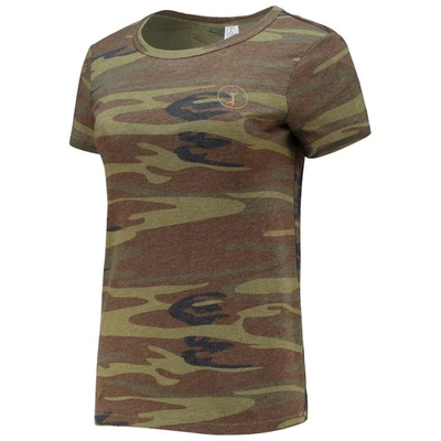 Shop Alternative Apparel Camo The Players Eco-crew Tri-blend T-shirt
