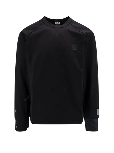 Shop C.p. Company Sweatshirt In Black
