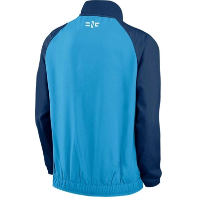 Shop Nike National Team 2023 Anthem Raglan Performance Full-zip Jacket In Blue