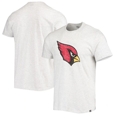Shop 47 ' Heathered Gray Arizona Cardinals Premier Franklin T-shirt In Heather Gray
