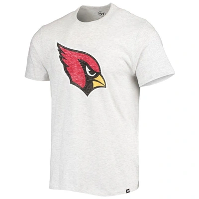 Shop 47 ' Heathered Gray Arizona Cardinals Premier Franklin T-shirt In Heather Gray