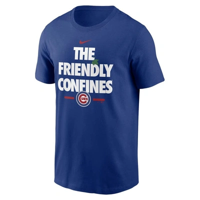 Shop Nike Royal Chicago Cubs The Friendly Confines Local Team T-shirt