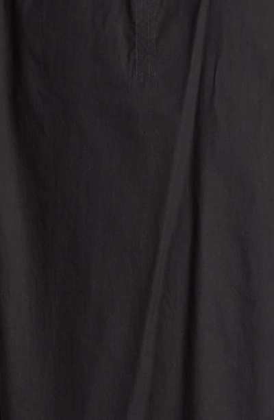 Shop Rick Owens Fogpocket Cotton Overshirt In Black