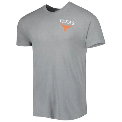 Shop Image One Gray Texas Longhorns Hyperlocal Flying T-shirt
