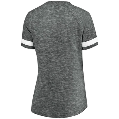 Shop Fanatics Branded Gray/white Brooklyn Nets Showtime Winning With Pride Notch Neck T-shirt