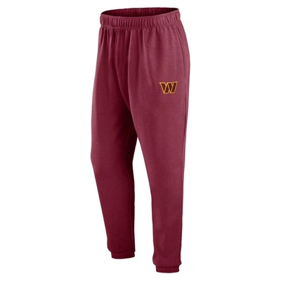 Shop Fanatics Branded Burgundy Washington Commanders Big & Tall Tracking Lightweight Pajama Pants