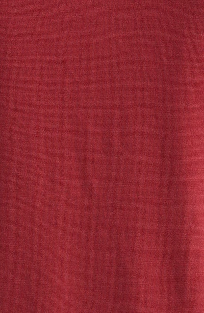 Shop John Smedley Cotswold Wool Polo Sweater In Red Jasper