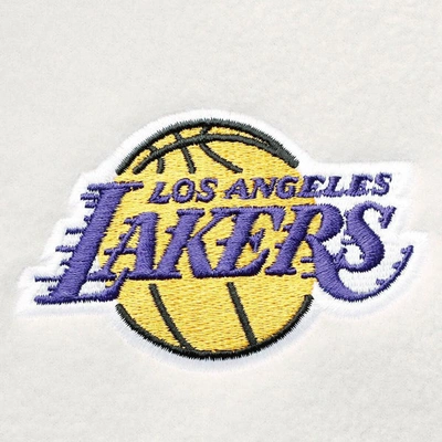Shop Columbia Los Angeles Lakers Gray Flanker Full-zip Jacket