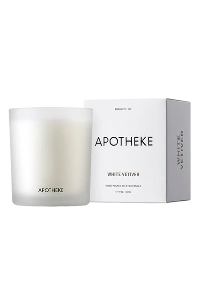 Shop Apotheke White Vetiver Classic Scented Candle