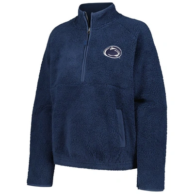 Shop Boxercraft Blue Penn State Nittany Lions Everest Half-zip Sweatshirt