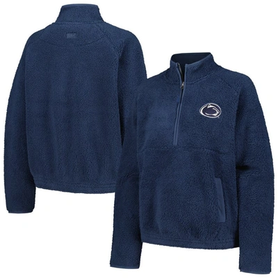 Shop Boxercraft Blue Penn State Nittany Lions Everest Half-zip Sweatshirt