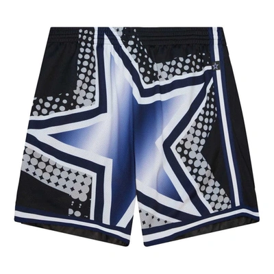 Shop Mitchell & Ness Black Dallas Cowboys Big Face 7.0 Fashion Shorts
