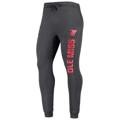 Shop Nike Anthracite Ole Miss Rebels Primary Logo Club Fleece Joggers