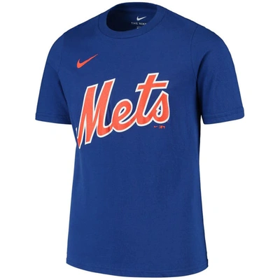 Shop Nike Youth  Michael Conforto Royal New York Mets Player Name & Number T-shirt