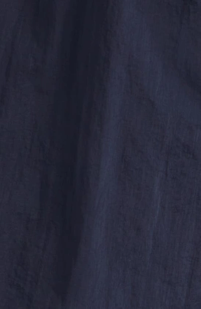 Noah Core Logo Patch Swim Trunks In Navy