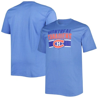 Shop Fanatics Branded Blue Montreal Canadiens Big & Tall Special Edition 2.0 T-shirt