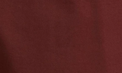 Max Mara Terreno Drawstring Stretch Cotton Ankle Pants In Brick Red