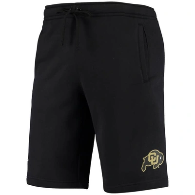 Shop Nike Black Colorado Buffaloes College Primary Logo Club Fleece Shorts