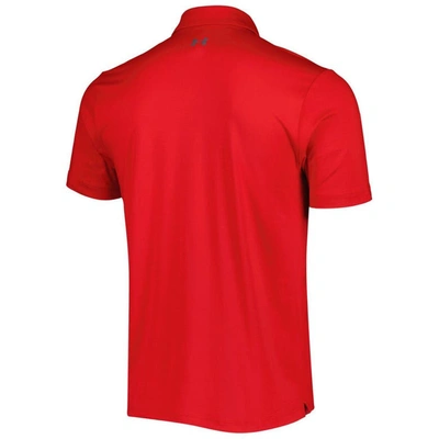 Shop Under Armour Red Tour Championship T2 Polo