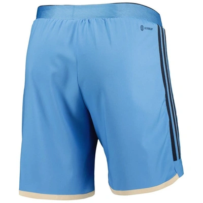 Shop Adidas Originals Adidas Light Blue Philadelphia Union 2023 Away Aeroready Authentic Shorts