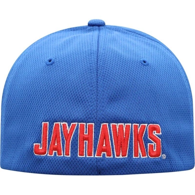 Shop Top Of The World Royal Kansas Jayhawks Reflex Logo Flex Hat