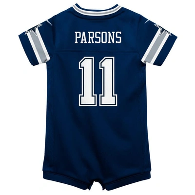 Shop Nike Infant  Micah Parsons Navy Dallas Cowboys Game Romper Jersey