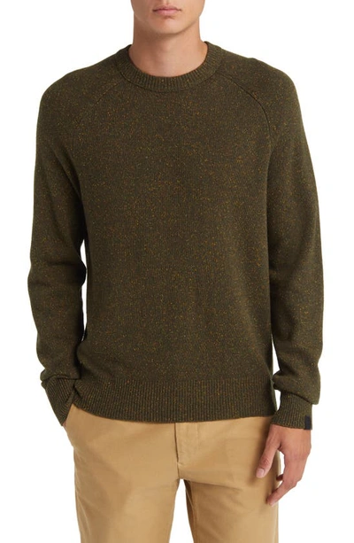 Shop Rag & Bone Donegal Wool Blend Sweater In Army Green Multi