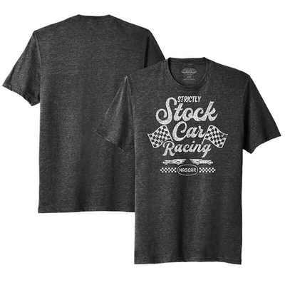 Shop E2 Apparel Heather Black Nascar Stock Car Tri-blend T-shirt
