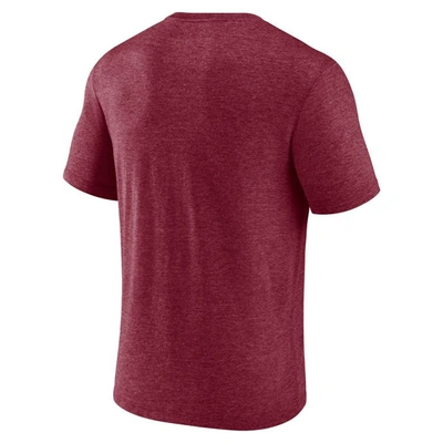 Shop Fanatics Branded Heathered Cardinal Arizona Cardinals Sporting Chance T-shirt