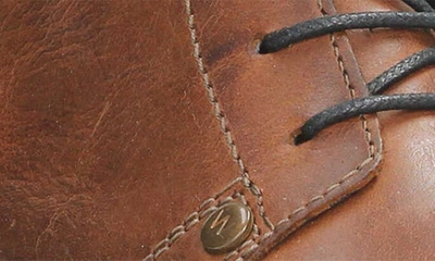 Wolky Red Deer Water Resistant Bootie In Cognac Softy Wax Leather