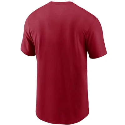 Shop Nike Red Atlanta Falcons Team Wordmark T-shirt
