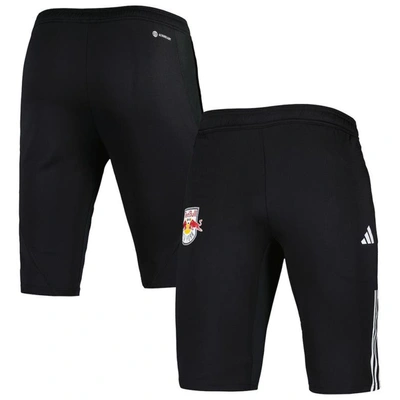 Shop Adidas Originals Adidas Black New York Red Bulls 2023 On-field Training Aeroready Half Pants