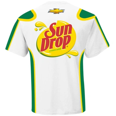 Shop Jr Motorsports Official Team Apparel White Dale Earnhardt Jr. Sun Drop Uniform T-shirt