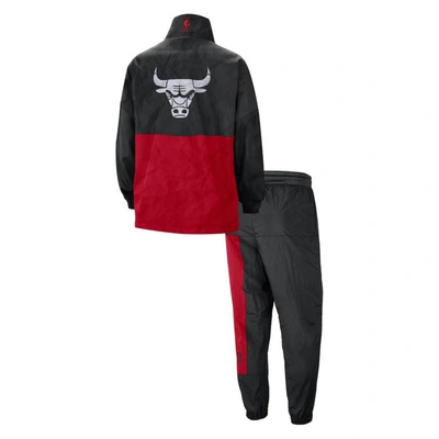 Shop Nike Black Chicago Bulls 2023/24 City Edition Courtside Starting Five Full-zip Jacket & Pants Set